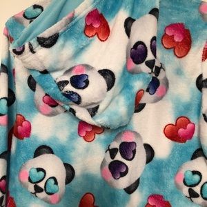 Girls one piece sleeper large (10/12)